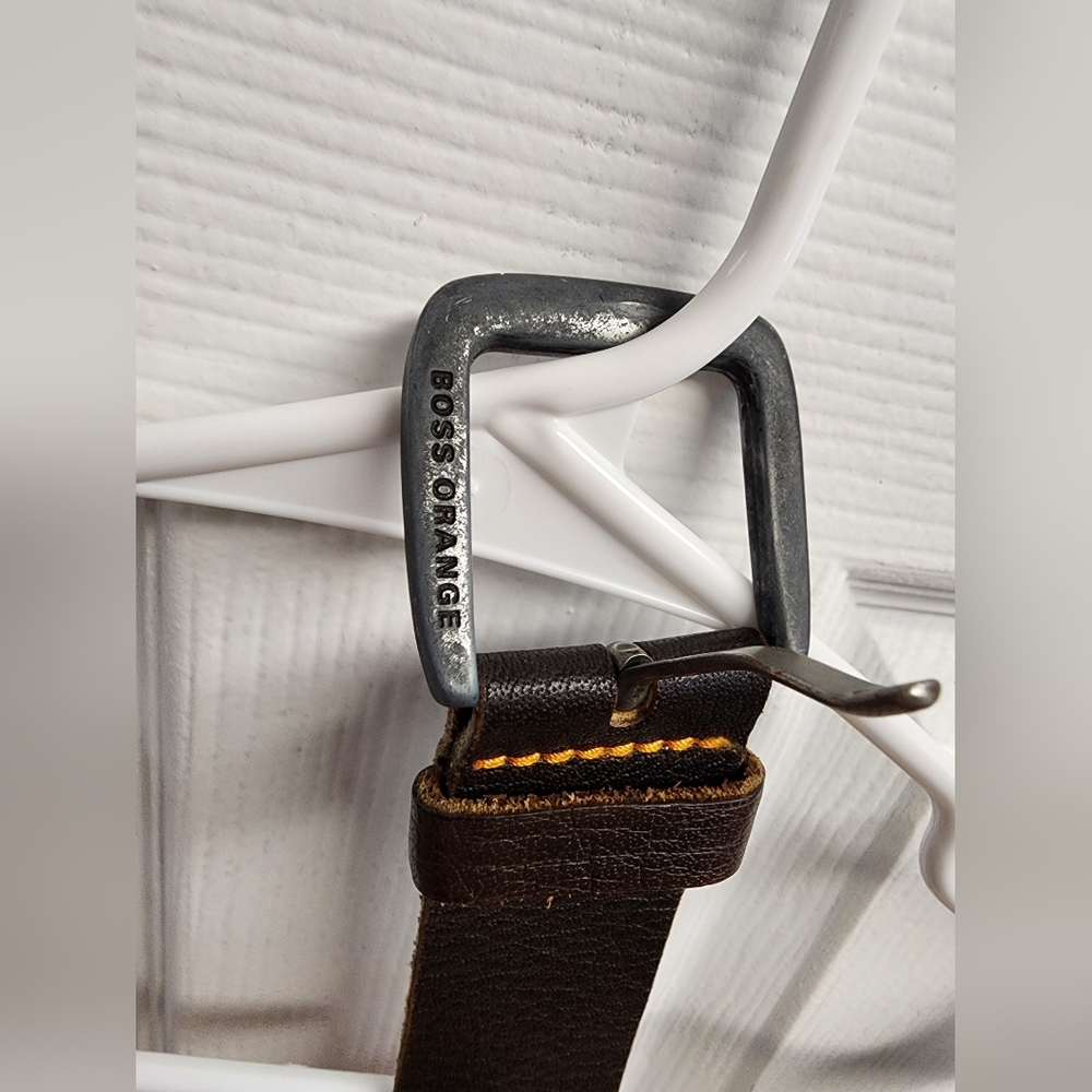 Vintage Hugo Boss, Boss Orange belt, made in Italy